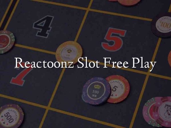 Reactoonz Slot Free Play